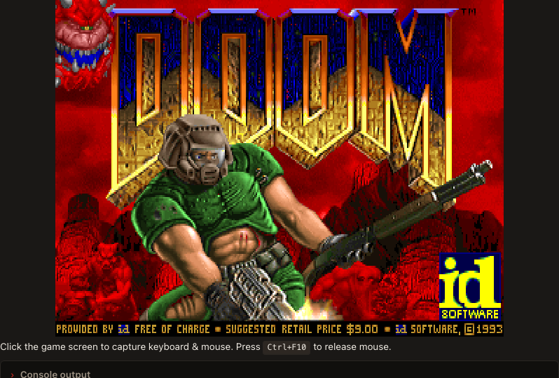 DOOM running in the browser
