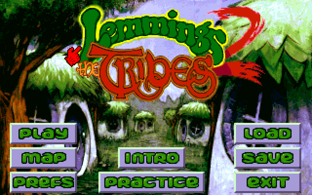 Lemmings 2: The Tribes running in the browser