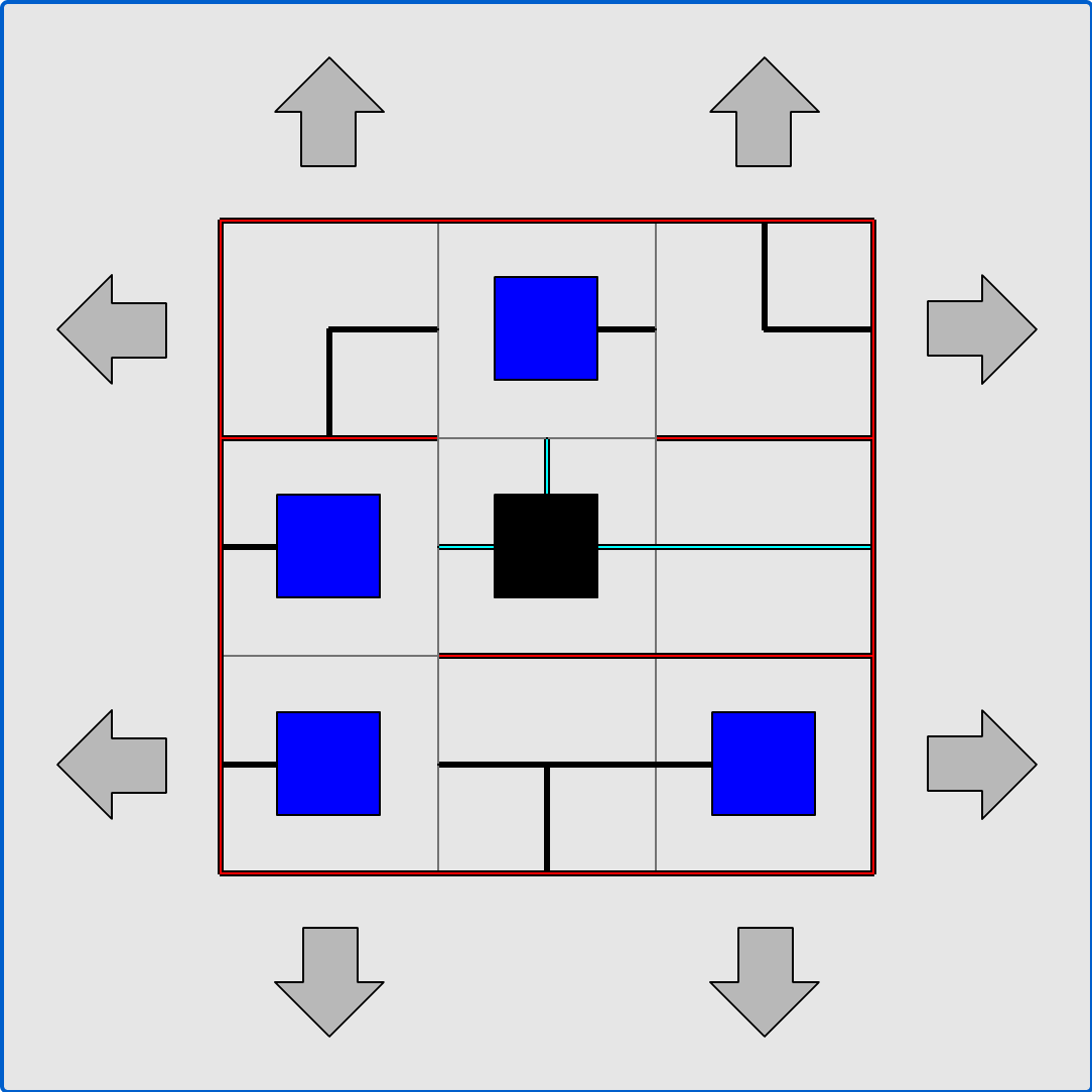 Sliding network puzzle (Netslide) running in the browser