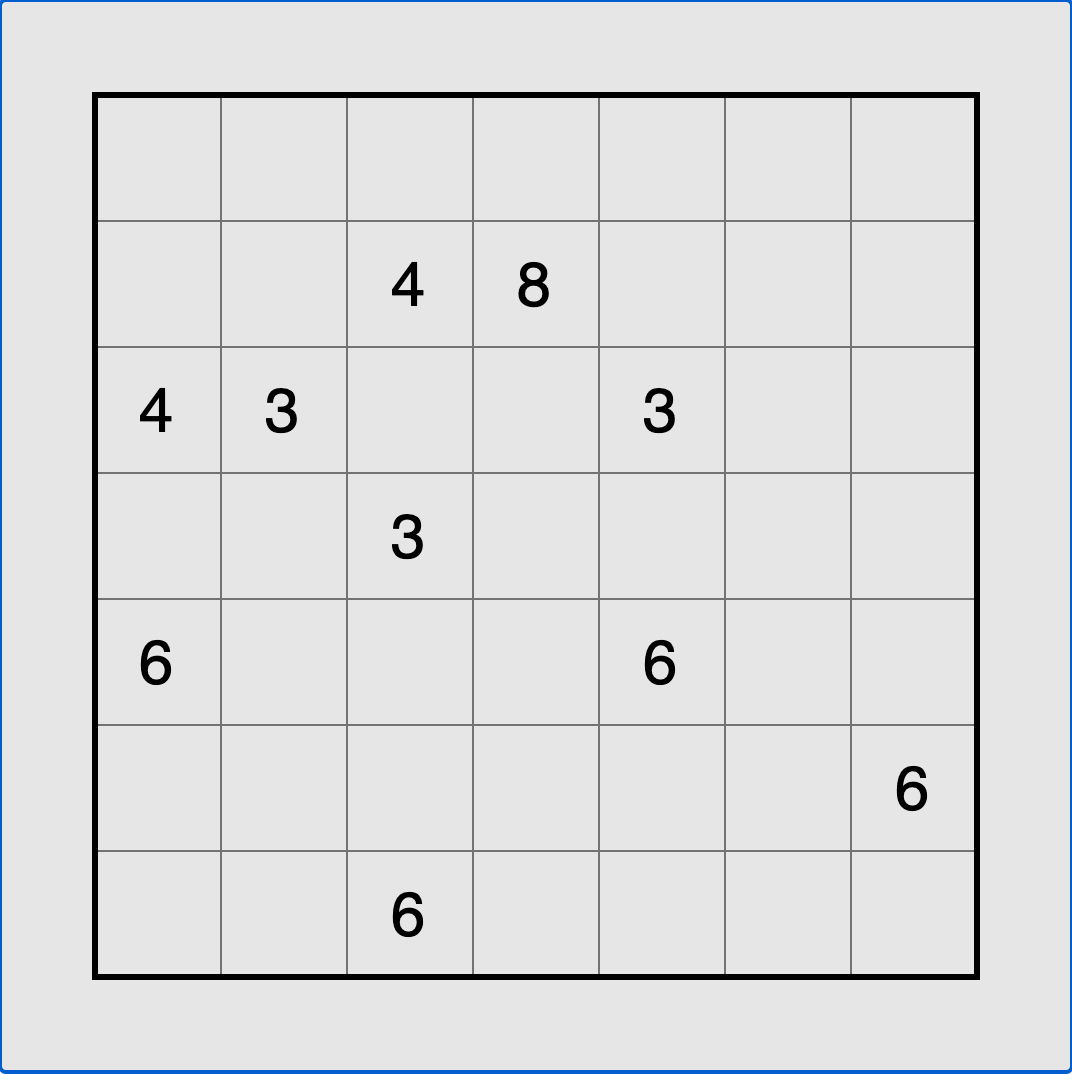Rectangles puzzle (Rectangles) running in the browser