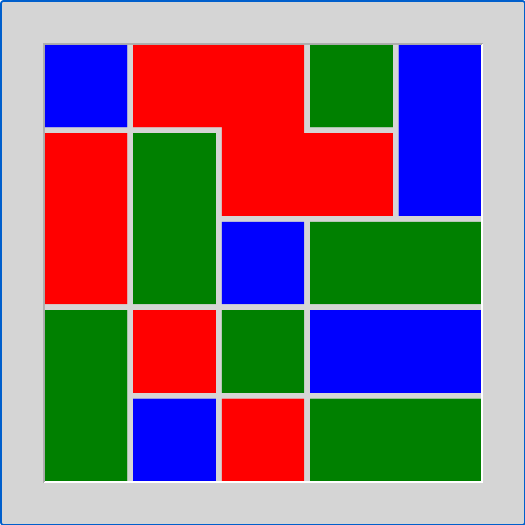 Same Game running in the browser