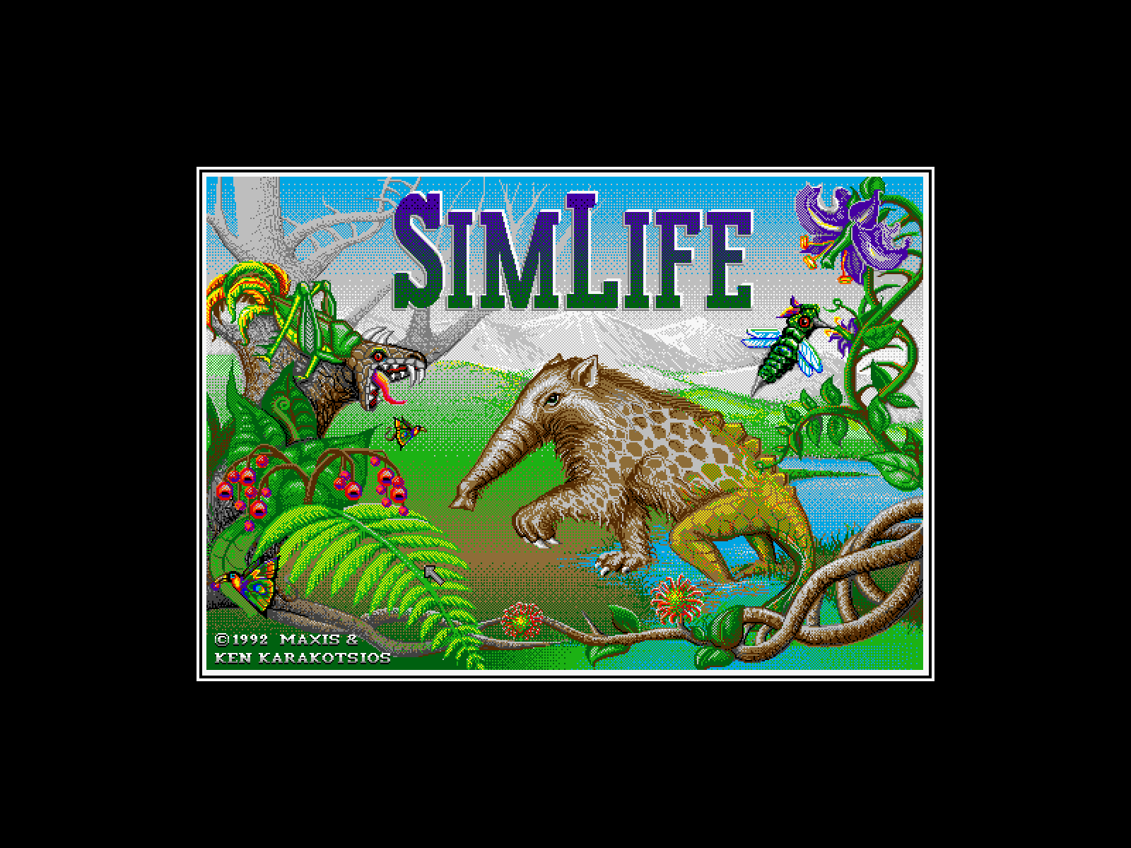 SimLife running in the browser
